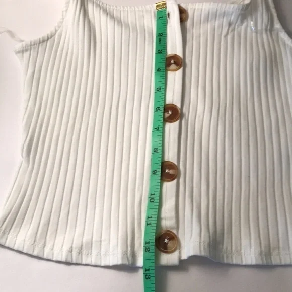 𝅺HEART and Hips white knit camisole top - Picture 6 of 6